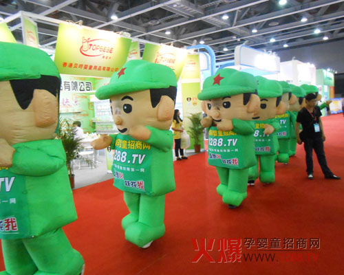 火爆綠娃娃京正廣州展清新登場