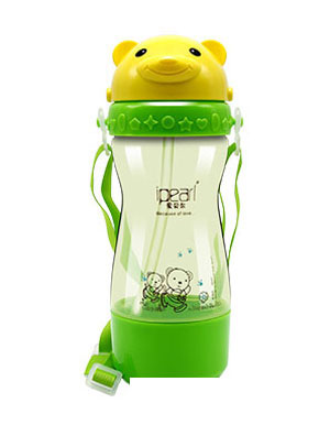 愛(ài)貝爾熊頭兩用背帶水杯