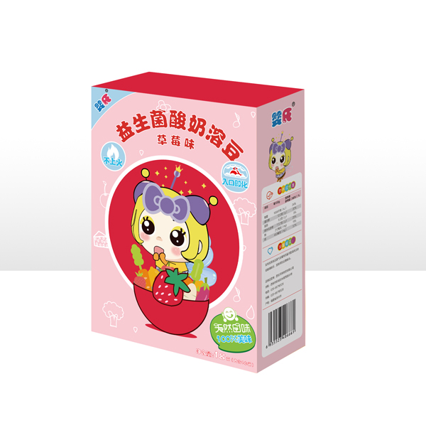 嬰氏益生菌酸奶溶溶豆-草莓味