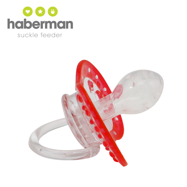 哈伯曼安撫奶嘴單粒紅