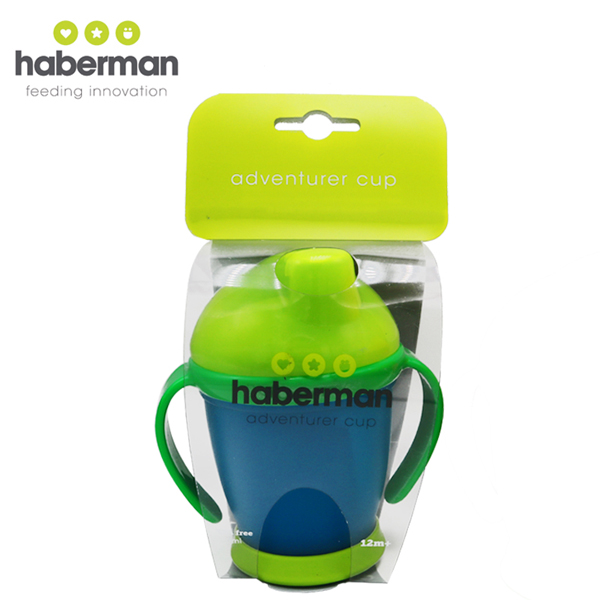 哈伯曼水杯 冒險者藍(lán)色帶包裝