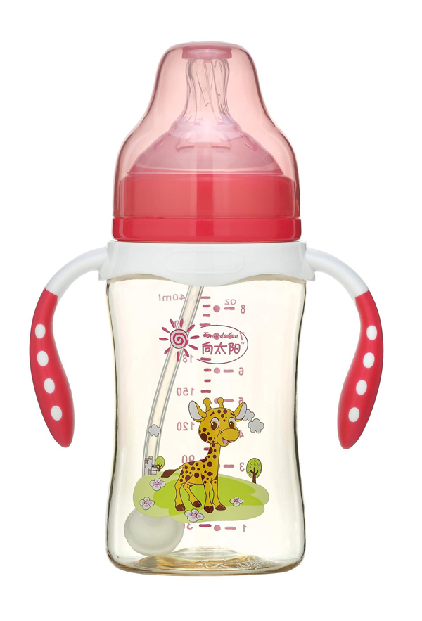 向太陽(yáng)奶瓶雙手柄小鹿圖案紅色.jpg 向太陽(yáng)奶瓶雙手柄小鹿圖案紅色.jpg