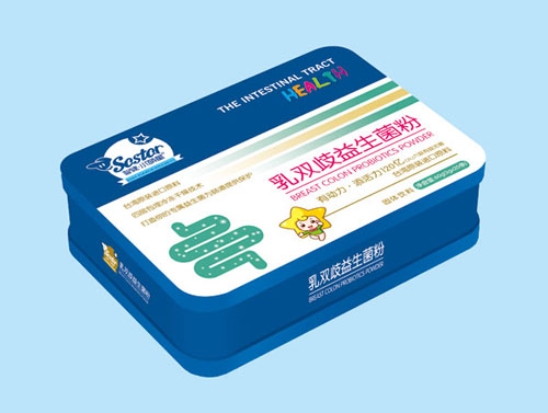 小萌星乳雙歧益生菌粉(鐵盒裝)