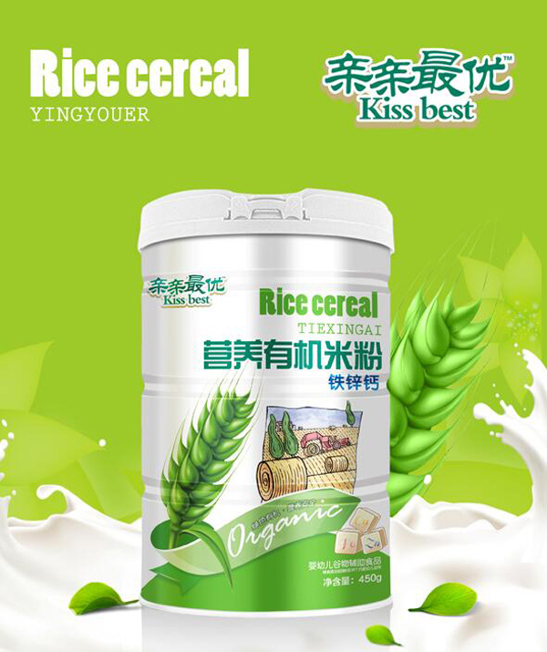 親親最優(yōu)營(yíng)養(yǎng)有機(jī)米粉-鐵鋅鈣
