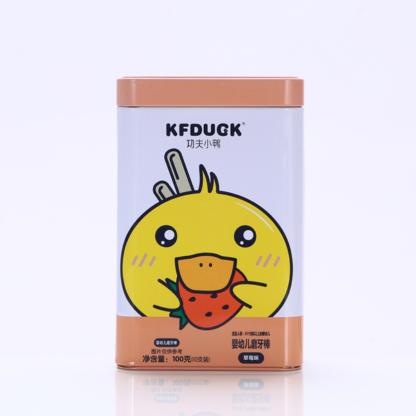 功夫小鴨嬰幼兒磨牙棒 草莓味