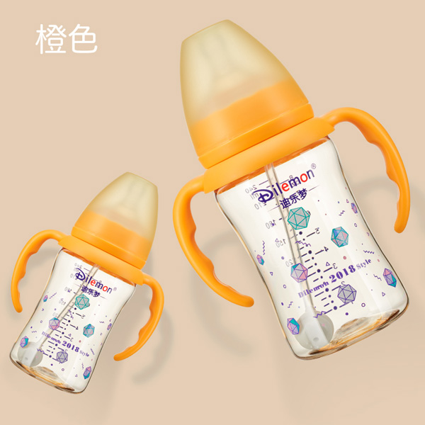 迪樂夢PPSU奶瓶5A03橙色