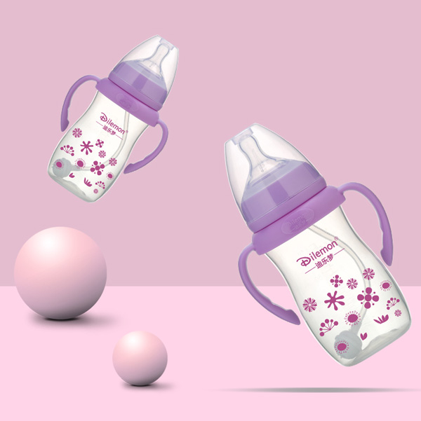 迪樂夢PP奶瓶5134紫色