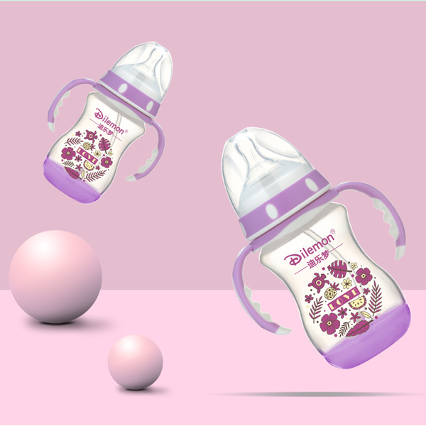 迪樂夢PP奶瓶5138紫色