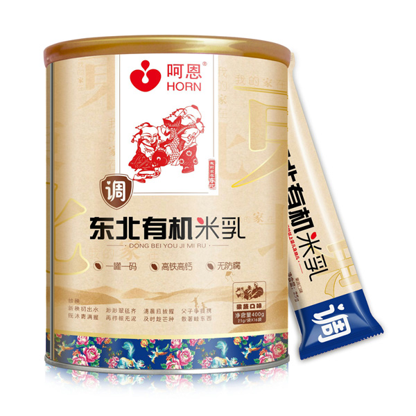呵恩東北有機米乳-果蔬口味