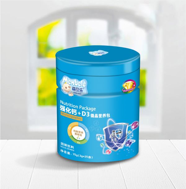 萌貝樂強(qiáng)化鈣+D3微晶營養(yǎng)包