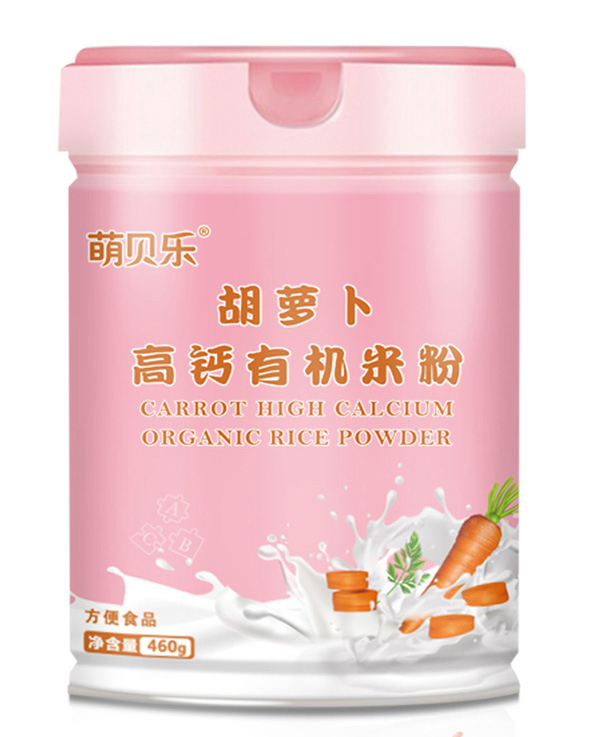 萌貝樂胡蘿卜高鈣有機米粉