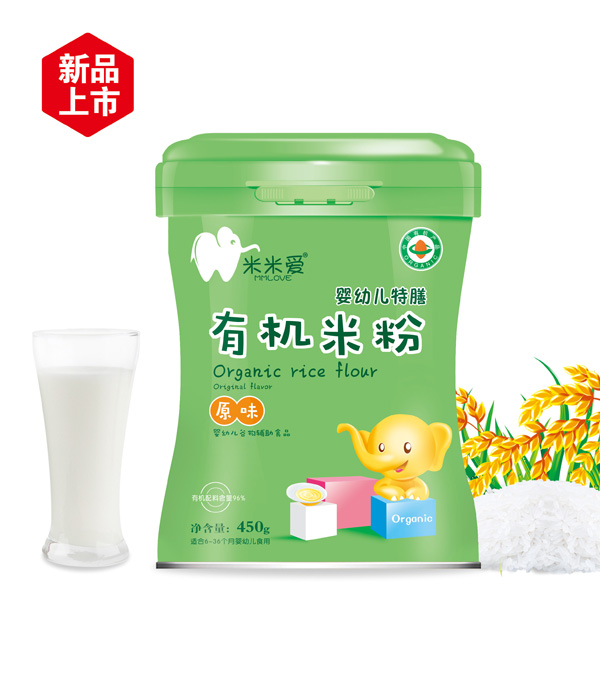 米米愛(ài)有機(jī)米粉 原味 聽(tīng)裝