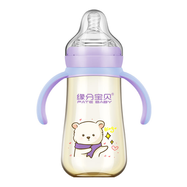 緣分寶貝PPSU奶瓶3207紫色