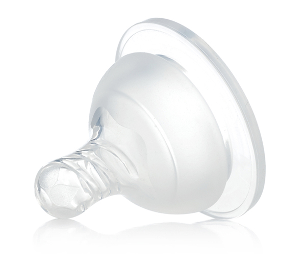 媽咪王子自然實感寬口硅膠奶嘴