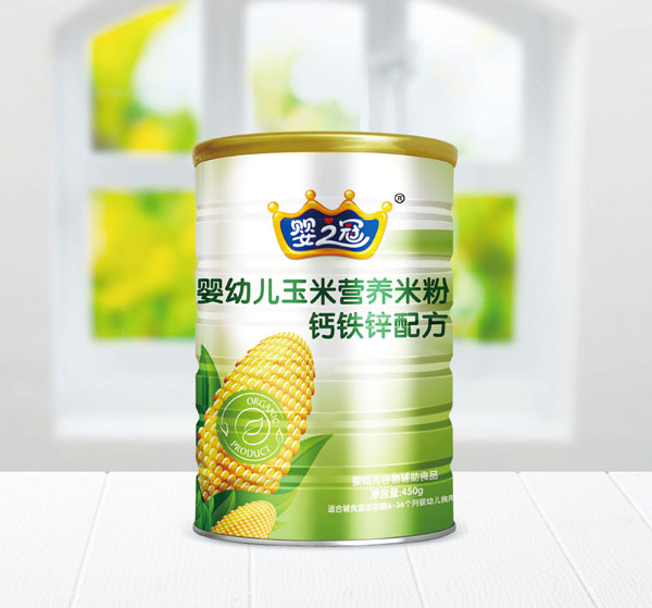 嬰之冠玉米營養(yǎng)米粉 鐵鋅鈣配方