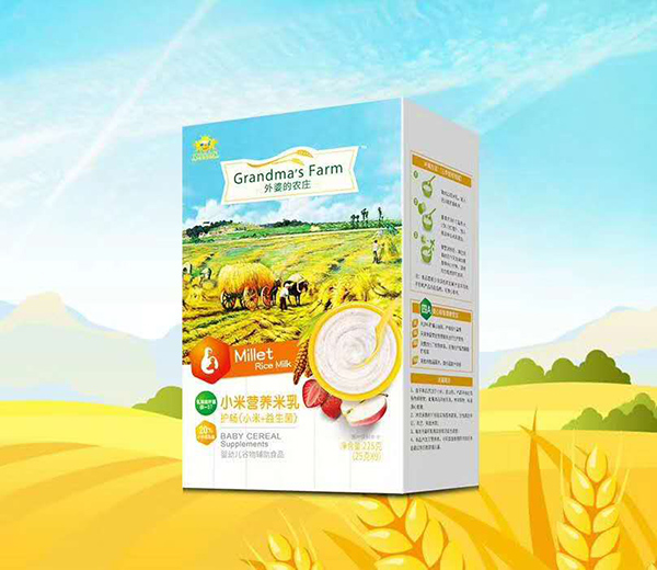 外婆的農(nóng)莊小米營養(yǎng)米乳-護暢(小米+益生菌)盒裝