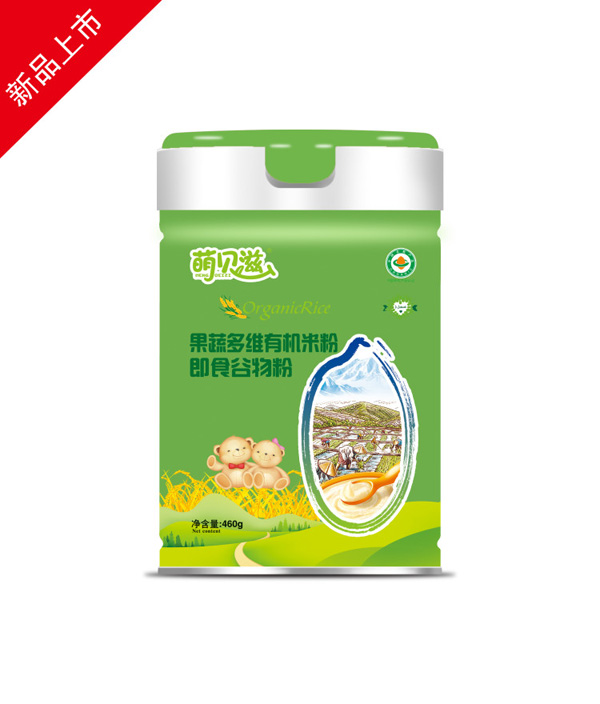 萌貝滋有機(jī)米粉-果蔬多維