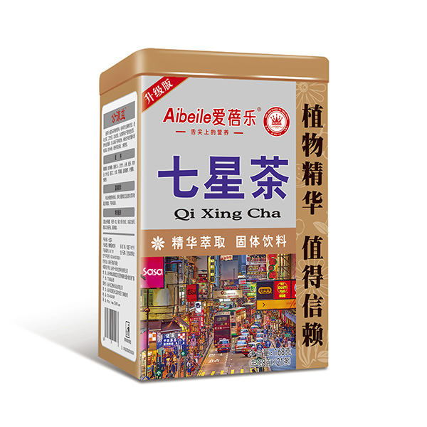 愛蓓樂公謙益七星茶8gx21條(鐵罐)
