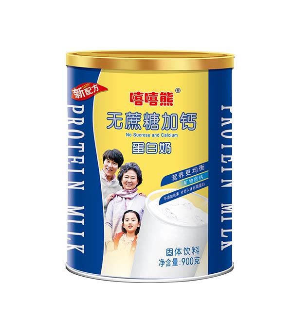 嘻嘻熊蛋白奶-無(wú)蔗糖加鈣