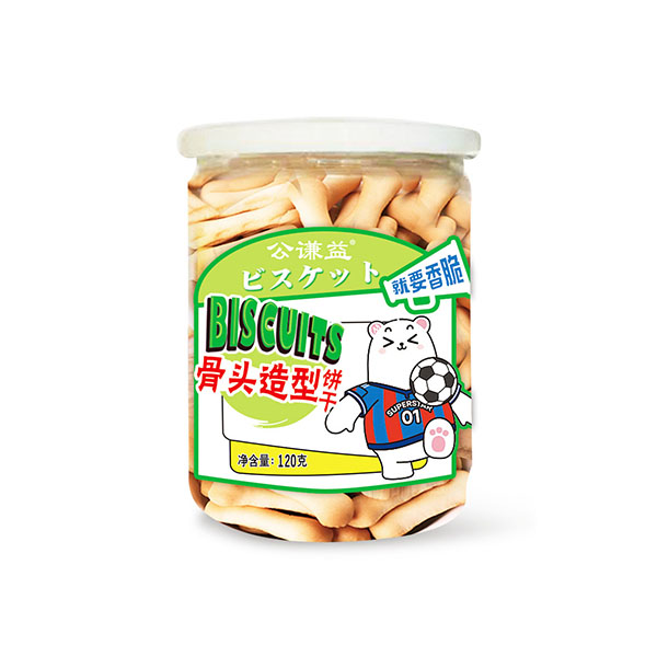 公謙益骨頭造型餅干120g