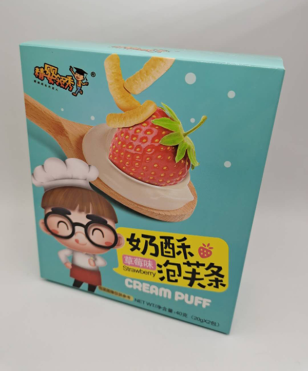 精嬰領(lǐng)秀奶酥泡芙條 草莓味