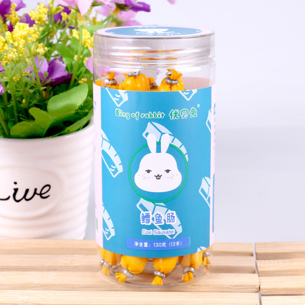 優(yōu)貝兔鱈魚腸130克