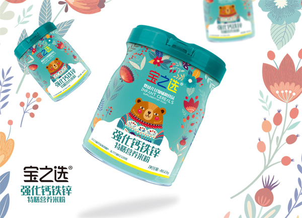 寶之選強(qiáng)化鈣鐵鋅特膳營(yíng)養(yǎng)米粉