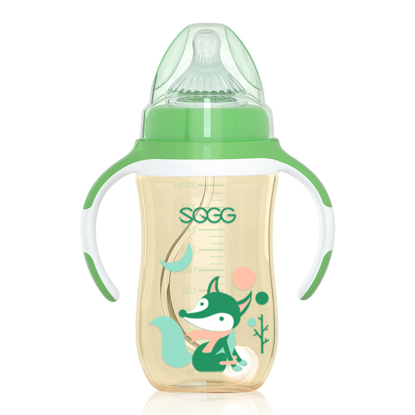 神氣果果PPSU奶瓶 新款綠色