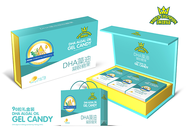 環(huán)球冠DHA藻油禮盒裝