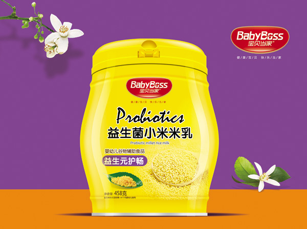 寶貝當家益生元護暢益生菌小米米乳