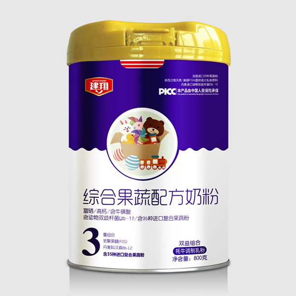 建翔綜合果蔬配方奶粉