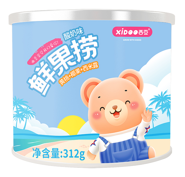 西豆 鮮果撈 黃桃