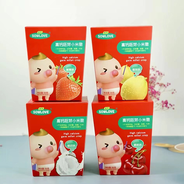 甄育高鈣胚芽小米脆