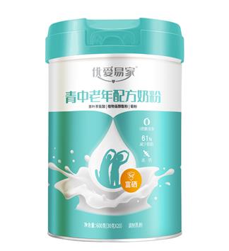 優(yōu)愛(ài)易家青中老年配方奶粉
