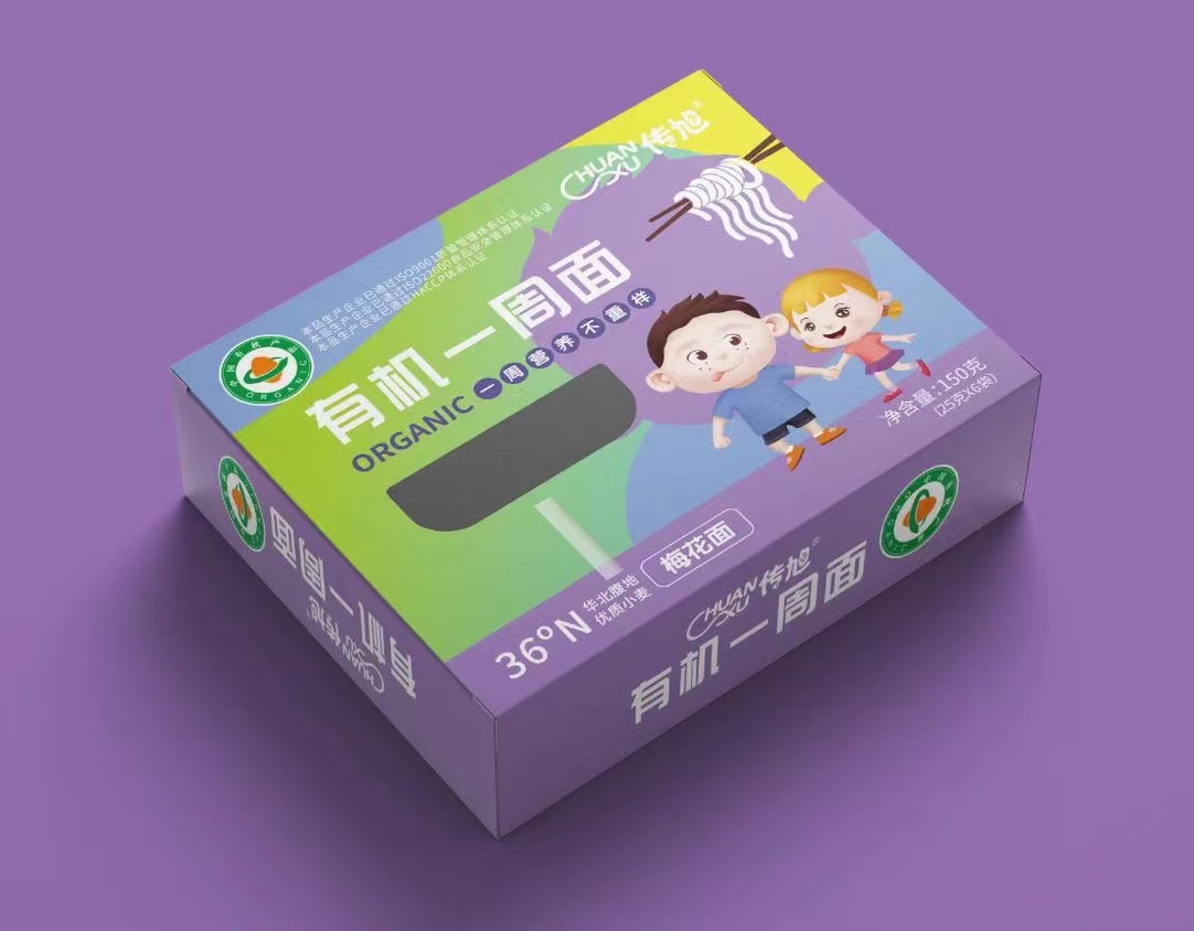 傳旭有機(jī)一周面 梅花面