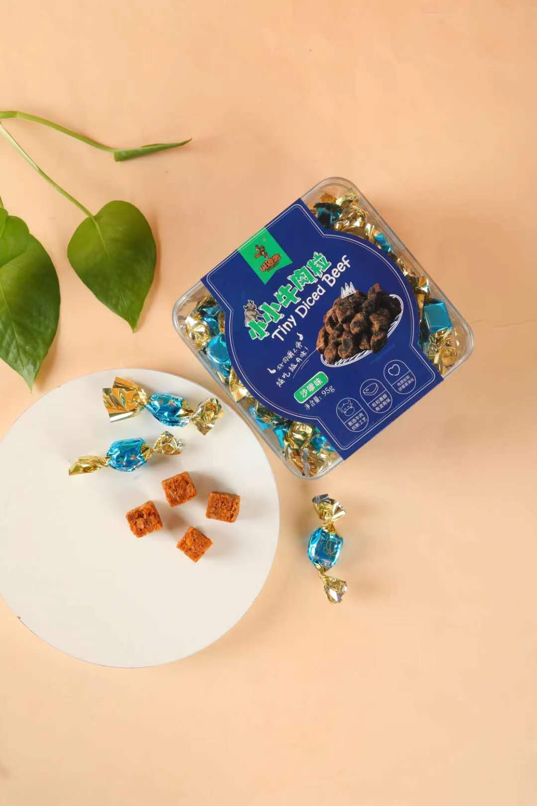 斑迪鹿小小牛肉粒 沙嗲味