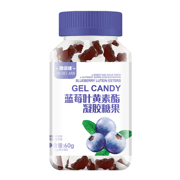 雅倍健藍莓葉黃素酯凝膠糖果
