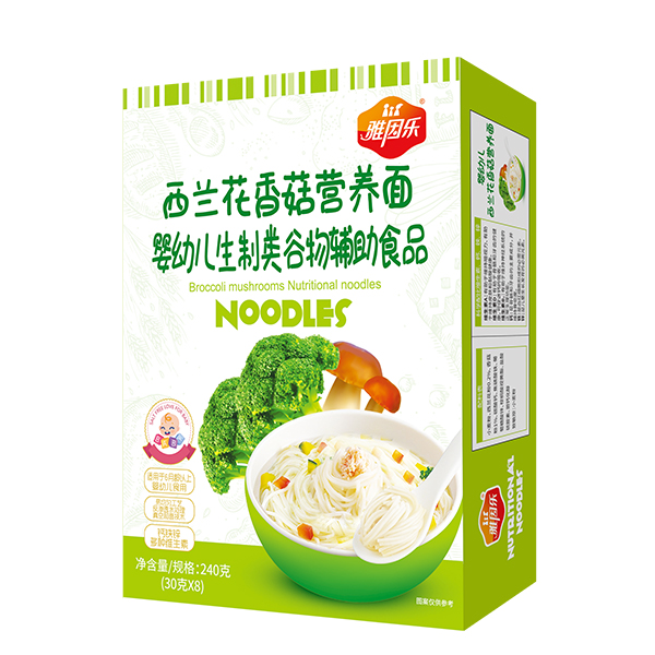 雅因樂西蘭花香菇營(yíng)養(yǎng)面