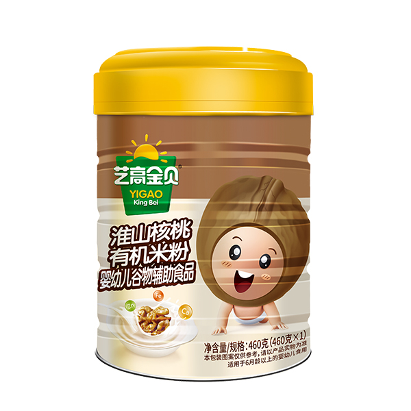 藝高金貝淮山核桃有機(jī)米粉