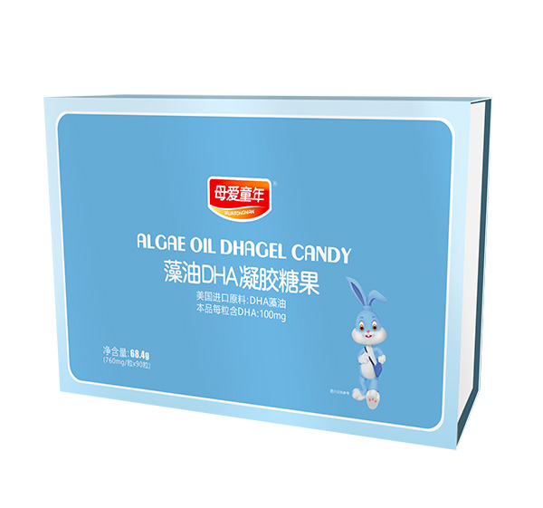 母愛童年藻油DHA凝膠糖果禮盒新