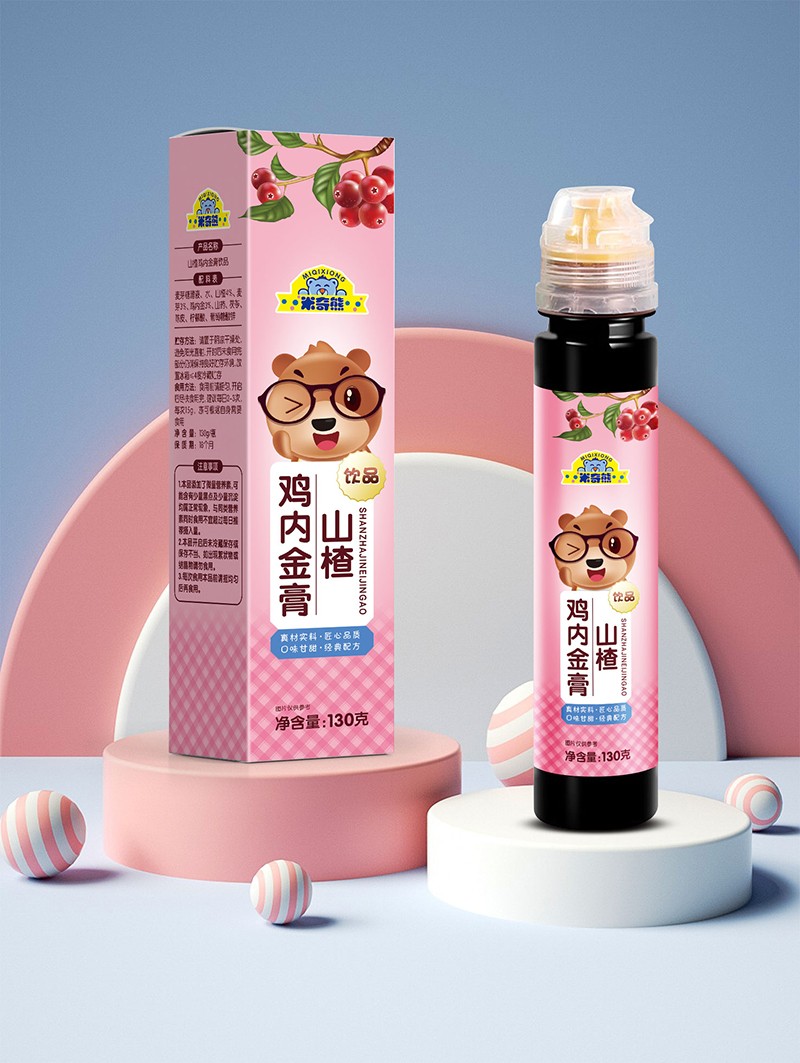 米奇熊山楂雞內(nèi)金膏