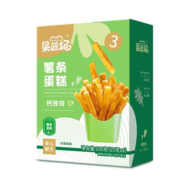 果蔬妃薯條蛋糕