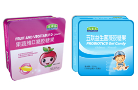 優(yōu)萊美鐵盒裝凝膠糖果