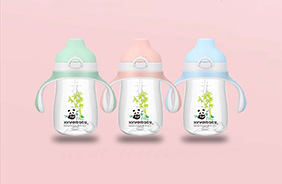 馨菲寶貝防噴防漏鴨嘴學(xué)飲杯