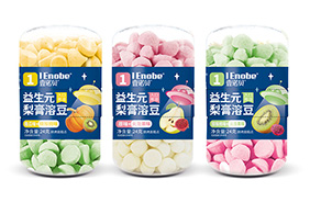 壹諾貝雙味益生元梨膏溶豆