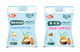 比比樂果味蒸米粉