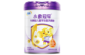 高愛(ài)嘉小象冠軍牛脾肽兒童學(xué)生奶粉