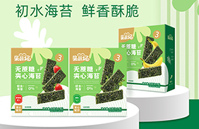 果蔬妃無蔗糖夾心海苔