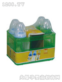 NUK寬口奶瓶及陳列盒促銷裝 （1只奶瓶放置架,4個寬口奶瓶