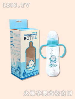 娃麗比9安高級(jí)弧形有耳自動(dòng)奶瓶